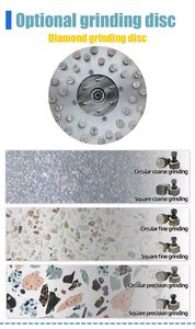 350mm Steel Plate <b>Floor</b> Terrazzo <b>Grinder</b> Machine - Product Image 4