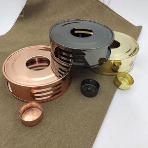 Support chauffe-bougie en acier inoxydable écologique SYH622 pour tasses à café, verres et bougies à cire – Pot personnalisable – Vente en gros - Product Image 2