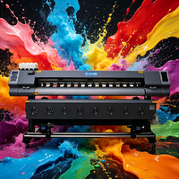 Nueva Impresora de Sublimación de Inyección de Tinta de Doble Cabezal de Alta Velocidad de 1.85m con Soporte Flexible, Modelo 5192Pro