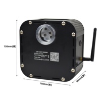 Éclairage intérieur 50W RGBW, effet musical scintillant, plafonnier ciel étoilé, câble à fibres optiques, télécommande RF 28 touches, éclairage de plafond étoilé