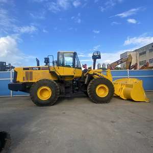 Chargeuse sur pneus Komatsu WA470-6 d'occasion, surplus japonais, modèles WA470 WA500, prix bas en Chine - Product Image 1