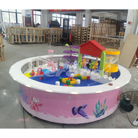 Équipement de jeu de table d'eau de STEM pour l'exposition scientifique d'enfants et l'installation interactive d'intérieur de centre de jeu