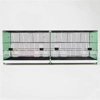 Poulailler extérieur en métal résistant aux intempéries pour lapins, poulets de chair et poussins, volière intérieure légère pour éleveurs