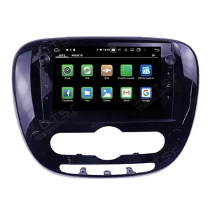 为起亚灵魂2 2013-2018安卓收音机录音机汽车多媒体播放器立体声PX6头单位Tesla GPS Navi