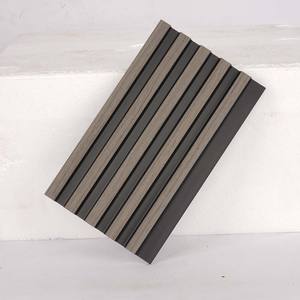 Panel <span class=keywords><strong>de</strong></span> Rejilla Decorativa para Pared PS, Panel <span class=keywords><strong>de</strong></span> <span class=keywords><strong>Listones</strong></span> Ligero e Impermeable, Revestimiento <span class=keywords><strong>de</strong></span> Pared y Techo Interior, Longitud Personalizada - Product Image 3