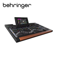Console de mixage numérique professionnelle Behringer WING-BK 48 canaux, 24 faders motorisés, interface audio USB 48x48, 8 Midas PRO 10.1"