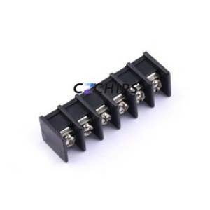 BX-DG10-9.5-6P Barrier Terminal Block Through hole Component (THT),P=9.5mm Connector - Product Image 1