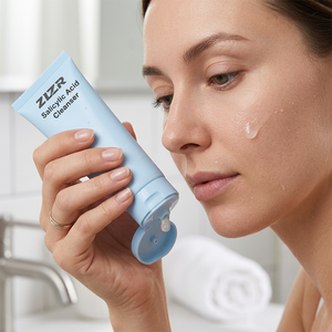 Limpiador Facial Antiacné con Ácido Salicílico, Control de Grasa, Aclarante, con Niacinamida, Aminoácidos, Espuma Hidratante Vegana - Product Image 5