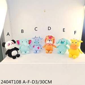 2025 thiết kế mới Tùy chỉnh hình dạng và kích thước súng hà mã gấu trúc chó sư tử lo lắng cảm giác nhà sản xuất đồ chơi sang trọng cho công viên giải trí - Product Image 2