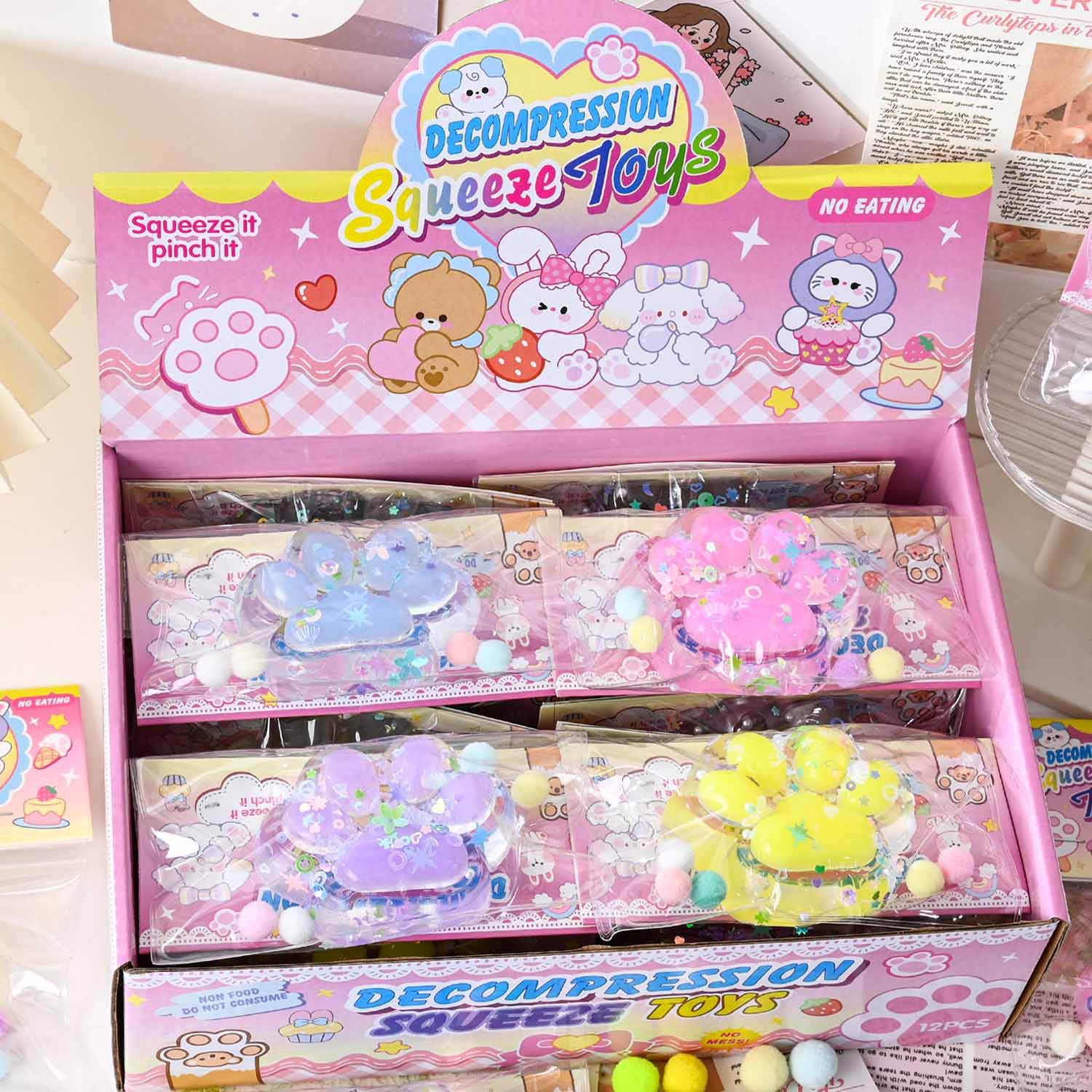 Crystal Colorful Cat Paw