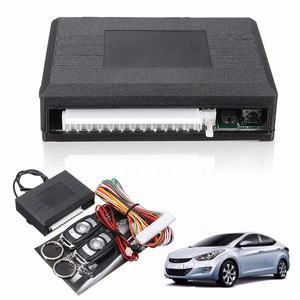 Alarme antivol pour voiture 433 MHz avec 2 télécommandes, alarme sonore et visuelle 125 dB pour la sécurité du véhicule, kit central d'entrée sans clé - Product Image 2