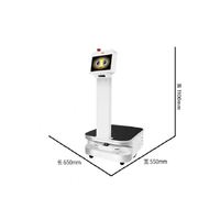Robot AMR à évitement automatique d'obstacles avec rappel vocal intégré, robot de transport mobile autonome, pièces de machines de construction