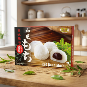 Mochi Daifuku, style japonais, garniture aux haricots rouges, boîte de gâteaux de riz sucrés sans gluten - Product Image 2