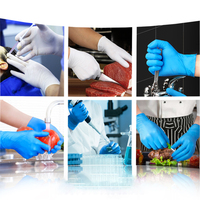 Gants d'Examen Médicaux en Nitrile de Couleur, Jetables (Nitrile, Latex, Plastique)