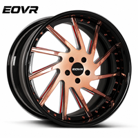 Rines de Aleación Cromados para Autos de 18 19 20 22 21 Pulgadas, Personalizados 5x114.3 5x120 5x130 para Land Rover Rolls-Royce Cullinan, Rines Forjados Profundos