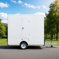 Toilettes mobiles solaires à 2 compartiments pour sites de camping écologiques durables