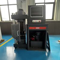 Máquina de Ensayo de Compresión Hidráulica 2025, Totalmente Automática, Controlada por Computadora, para Pruebas de Compresión de Concreto