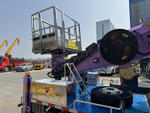 Camión con Plataforma de Trabajo Aérea, Elevador Hidráulico de 24m con Canasta Aislada - Product Image 6