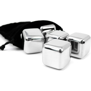 304 acier inoxydable métal glaçons pierres de whisky réutilisables roches de whisky boissons pierres de refroidissement pour <span class=keywords><strong>Bourbon</strong></span> OEM - Product Image 5