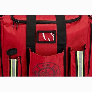 Échantillon gratuit : Sac de pompier populaire pour équipement de sauvetage avec bordure réfléchissante jaune et tissu de haute qualité à séchage rapide - Product Image 4