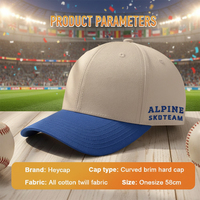 Gorra de Béisbol Personalizada con Bordado, 100% Algodón Twill de Alta Densidad, MOQ Bajo, Producción en Pequeños Lotes, RTS Kappe Pet