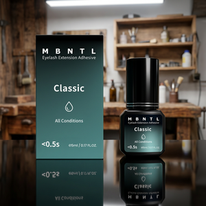 กาวต่อขนตา MBNTL ผลิตในเกาหลี ชนิดน้ำ-สต็อกในคลังสินค้า-0.5s HQ ปราศจากการทดลองกับสัตว์ มังสวิรัติ กันน้ำ ติดทนนาน 8 สัปดาห์ - Product Image 1