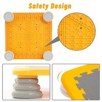 Fabricación profesional barato niños plástico saltar tablero trampolín nuevo diseño niños interior trampolín autismo juguetes para bebé