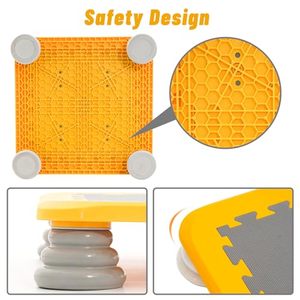 Fabrication professionnelle bon marché enfants plastique planche à sauter Trampoline nouveau Design enfants intérieur Trampoline autisme jouets pour bébé - Product Image 3