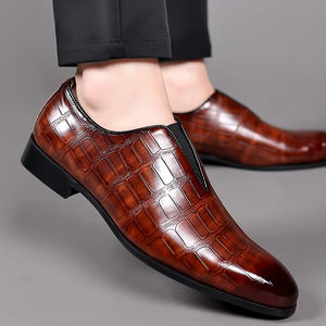 <span class=keywords><strong>Scarpe</strong></span> da <span class=keywords><strong>uomo</strong></span> in stile britannico traspirante stile Business moda classica da <span class=keywords><strong>uomo</strong></span> abito nero <span class=keywords><strong>scarpe</strong></span> piatte in pelle per <span class=keywords><strong>uomo</strong></span> - Product Image 3