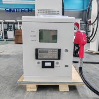 Pompa Bensin Mini Portabel Kecil Dispenser Bahan Bakar 12v 24v Nozzle Tunggal Pompa Dispenser Bensin Mobile Tanpa Gulungan Selang untuk Dijual