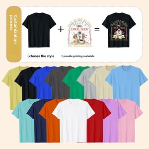 <span class=keywords><strong>Camiseta</strong></span> Casual <span class=keywords><strong>con</strong></span> Estampado <span class=keywords><strong>de</strong></span> Animales Divertidos, Personalizada, Estilo Urbano, Manga Corta, Holgada, Transpirable, Antiencogimiento, 100% Poliéster - Product Image 4