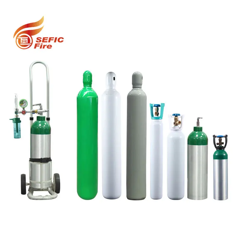 Cylindre de gaz d'oxygène médical 10l/150bar, 250 ml, haute qualité, poli/chilienne, livraison gratuite
