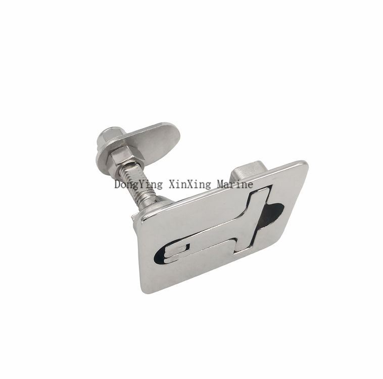 Maniglia Gavone In Acciaio Inox 316 Per Barche - Gancio Ripiegabile Per Boccaporti E Armadi Nautici - Foto 9