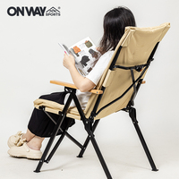 Chaise de plage pliante portable ultralégère en aluminium personnalisée, parfaite pour le camping en plein air et la plage, disponible en gros