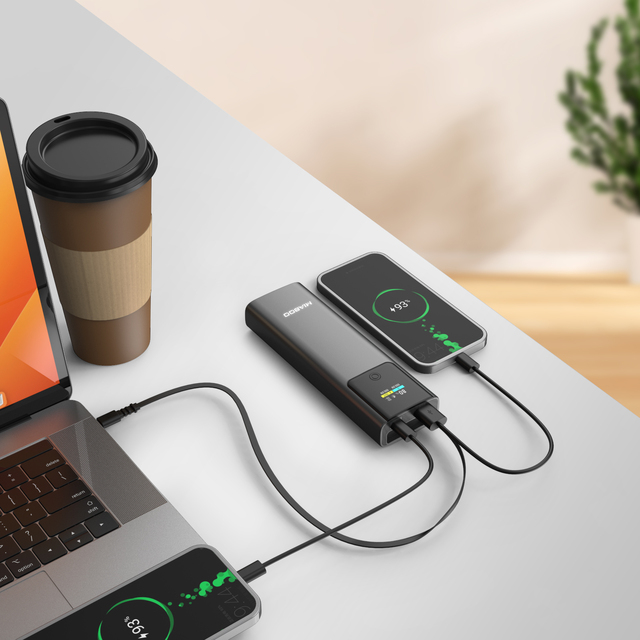 Large Capacity Mini 200000mAh Power Bank for Macbook Travel Safe 100wh Fast Charging Portable Powerbank for Laptop High Capacity