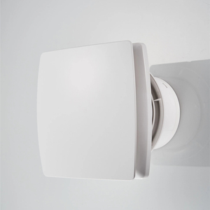 Ventilateur d'évacuation industriel lourd de 100 mm (4 pouces) blanc monté sur vitrine, en plastique silencieux, ventilateur de ventilation électrique OEM pour salle de bain - Product Image 1