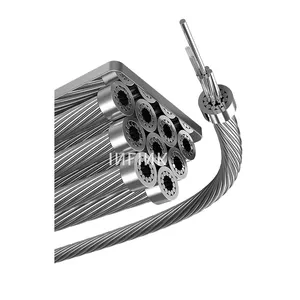 Оптический кабель Opgw, верхний металлический бронированный композитный заземляной провод, оптический кабель
