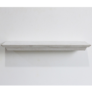Magi — étagère murale flottante en bois, design antique, design blanc délavé, pour la maison, décoration <span class=keywords><strong>de</strong></span> salon, à suspendre, 1 pièce - Product Image 3