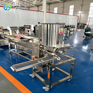 Línea de Producción de Nuggets de Pollo Automática Multifuncional de Acero Inoxidable 304, Máquina Formadora de Nuggets de Pollo, Pastel de Pescado, Latke, Hamburguesas y Carne - Product Image 3