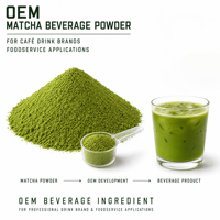 Poudre de boisson au matcha OEM pour les marques de boissons de café et les applications de restauration