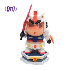 Figura Decorativa GK Crayon <span class=keywords><strong>Gundam</strong></span> Style GD para Coche, Caja de Ordenador, Modelo Coleccionable, Adorno de Anime, Regalo, Juguete Robot Shinchan - Product Image 5