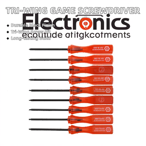 Destornillador triangular Tri-Wing OEM personalizado mango de plástico para reparación de consola de juegos Nintendo NDS/NDSL/GBA/SP Wii DIY - Product Image 2