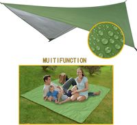 Hamac de camping portable avec moustiquaire et bâche de protection contre la pluie