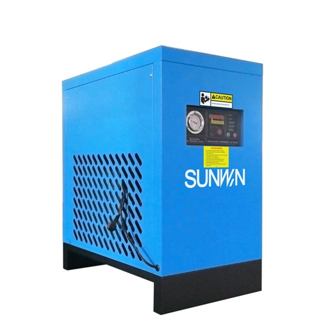 Materials High Automation Pepper FFU Fan Cooler Fruit GMP 10Hp 7.5Kw 25 - 40 Cfm Combined Screw Air Compressor With Air Dryer