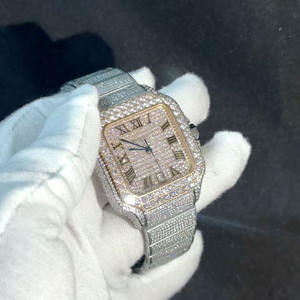 Montres mécaniques automatiques pour hommes en moissanite, montres à quartz de luxe Prospex, montres à tourbillon pour hommes et femmes, <span class=keywords><strong>Cartier</strong></span> - Product Image 5