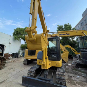 Mini-excavatrice sur chenilles Komatsu PC55MR-3 d'occasion, 5 tonnes, bon prix, homologuée EPA CE, avec chenilles en caoutchouc, pour la construction. - Product Image 3