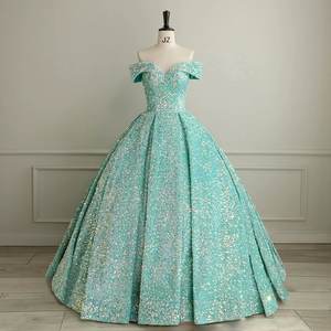 <span class=keywords><strong>Robe</strong></span> <span class=keywords><strong>de</strong></span> Quinceañera scintillante à épaules dénudées, <span class=keywords><strong>robe</strong></span> <span class=keywords><strong>de</strong></span> bal, robes <span class=keywords><strong>de</strong></span> <span class=keywords><strong>mariée</strong></span>, robes <span class=keywords><strong>de</strong></span> soirée entièrement pailletées pour événements formels - Product Image 4