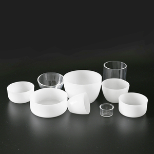Crucible en verre de quartz fondu sur mesure grande capacité Jinfang, récipient de fusion, accessoire de chauffage pour four industriel - Product Image 2