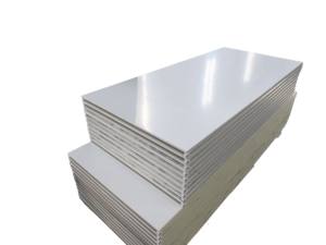 Panel <span class=keywords><strong>de</strong></span> pared acústico Panel sándwich externo <span class=keywords><strong>para</strong></span> techo y almacén Aislamiento térmico Hecho <span class=keywords><strong>de</strong></span> material <span class=keywords><strong>de</strong></span> poliuretano metálico - Product Image 4