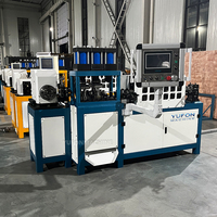 Machine automatique CNC YUFON pour la fabrication de colliers de suspension de tuyaux, de colliers de serrage à anneau fendu et de cerceaux en fer plat
